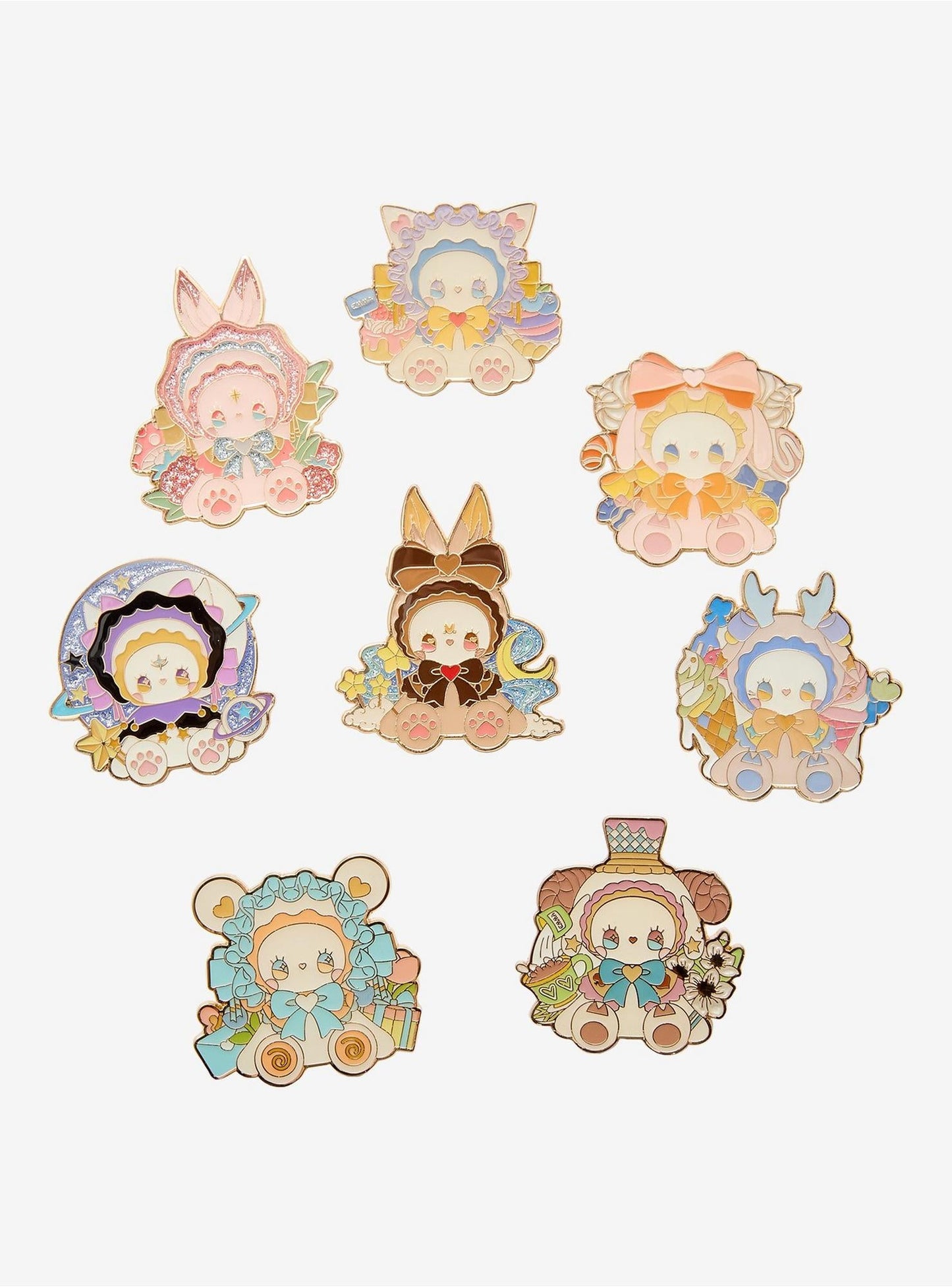 Lucky Emma Secret Forest Tea Party Blind Box Enamel Pin - OVERRATED