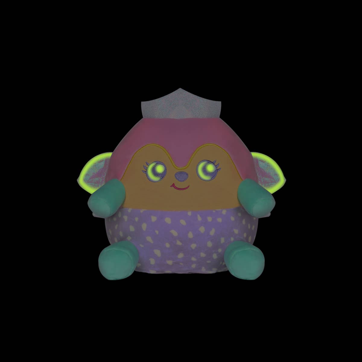 Luna the Light Fairy Glow in the Dark 7.5" Soft Plush Toy - OVERRATED