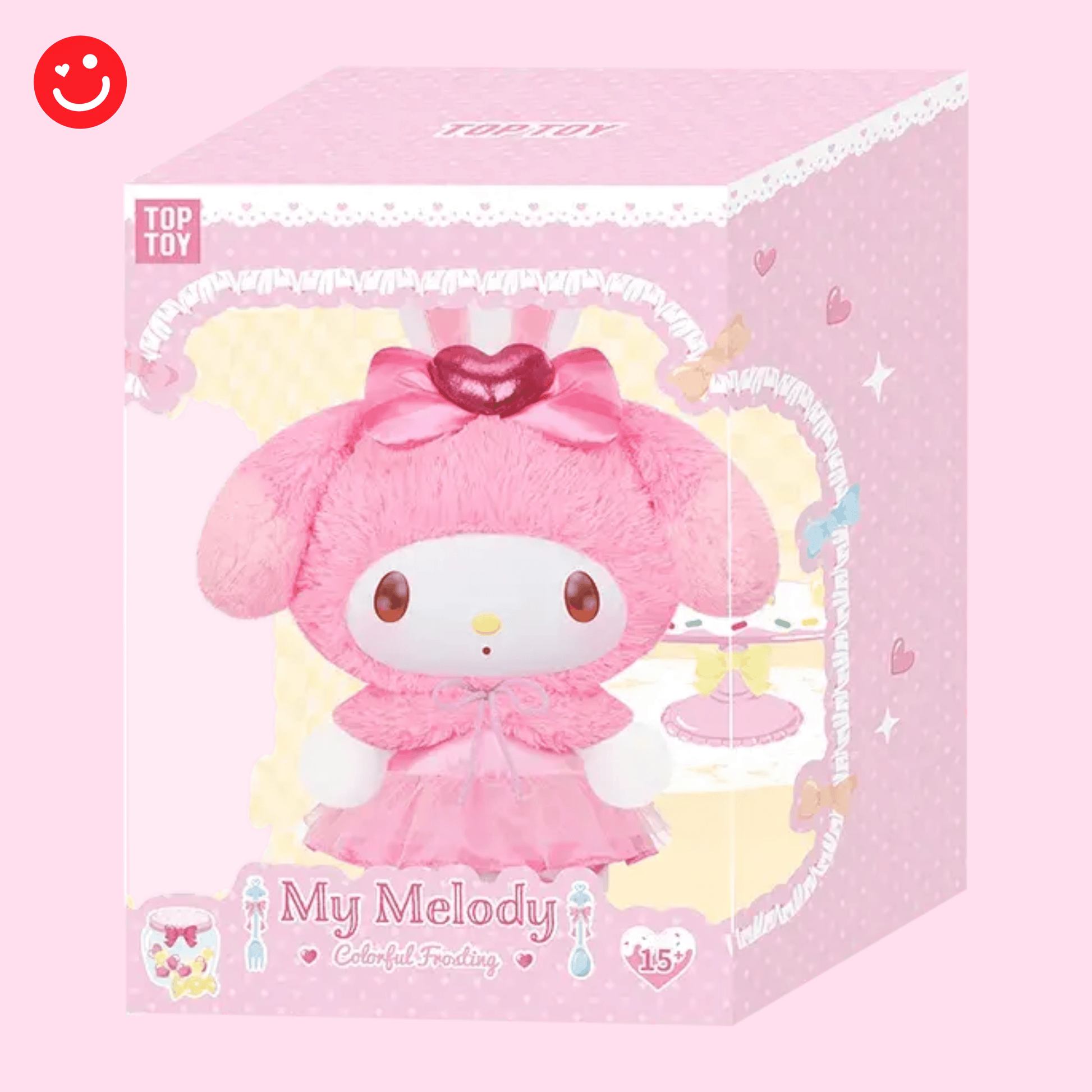 M. M. Strawberry Colorful Frosting Series Vinyl Plush Figure - OVERRATED