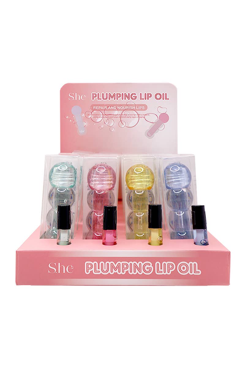 Makeup She PL1059 Plumping Lip Oil - 24 - OVERRATED