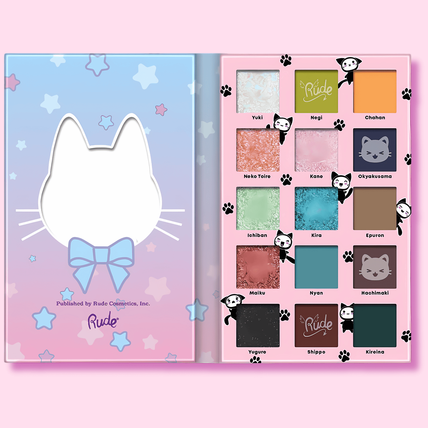 Manga Collection Pressed Pigments & Shadows Palette - Cat Girl Chronicles - OVERRATED