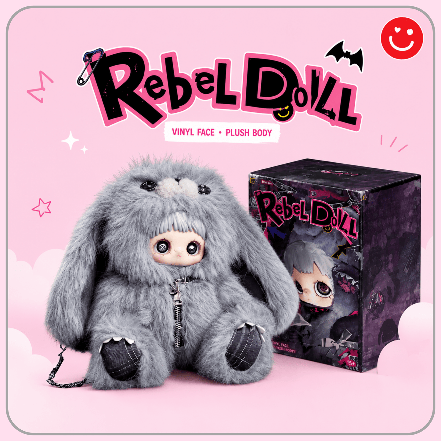 MAYMEI Rebel Doll Series Plush Backpack Blind Box - OVERRATED