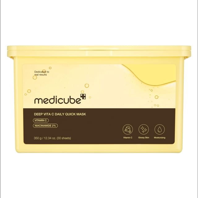 Medicube Deep Vita C Daily Quick Mask - OVERRATED
