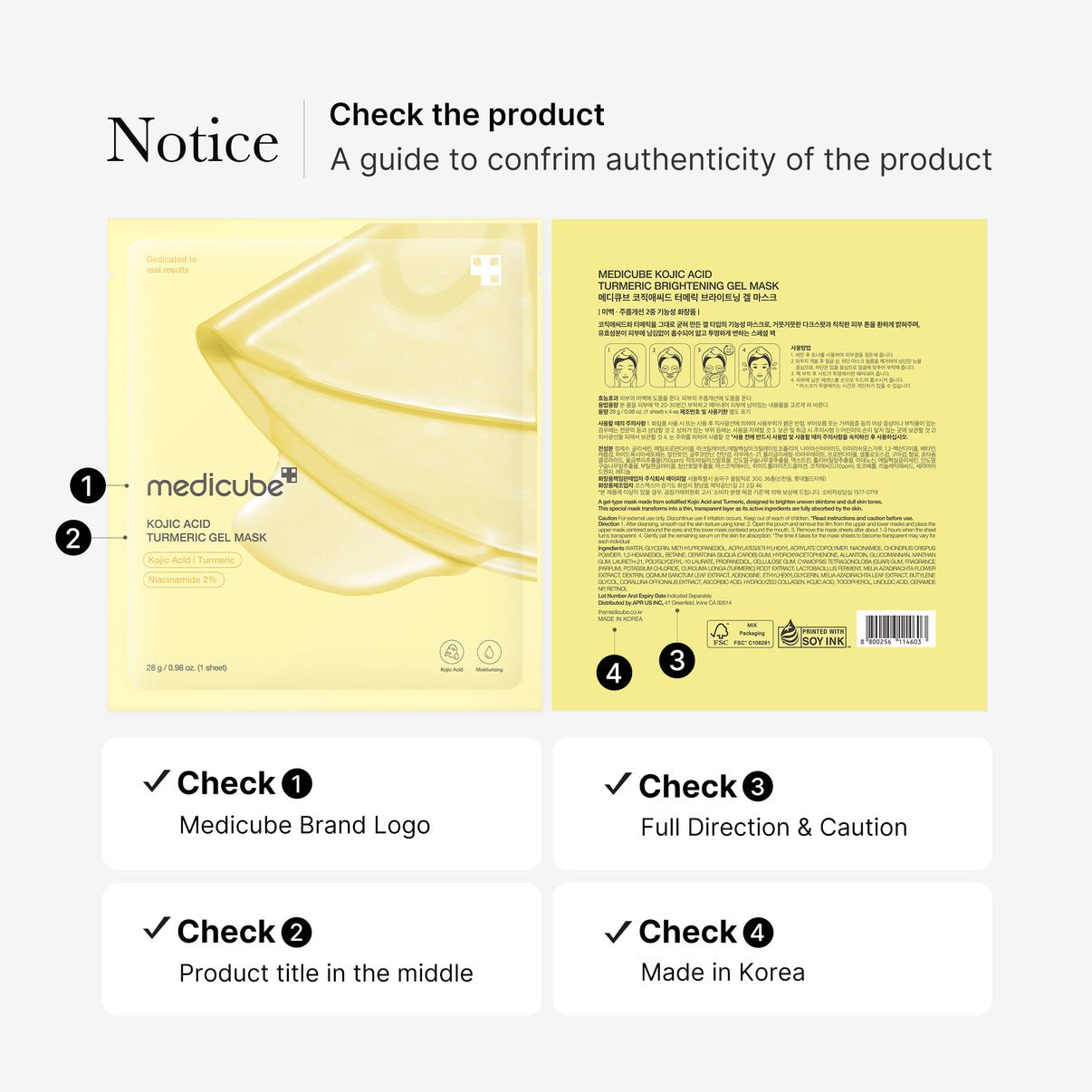 Medicube Kojic Acid Turmeric Gold Jelly Gel Mask - OVERRATED