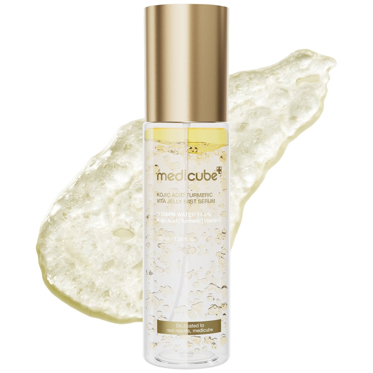 Medicube Kojic Acid Turmeric Vitamin Gold Jelly Mist Serum - OVERRATED