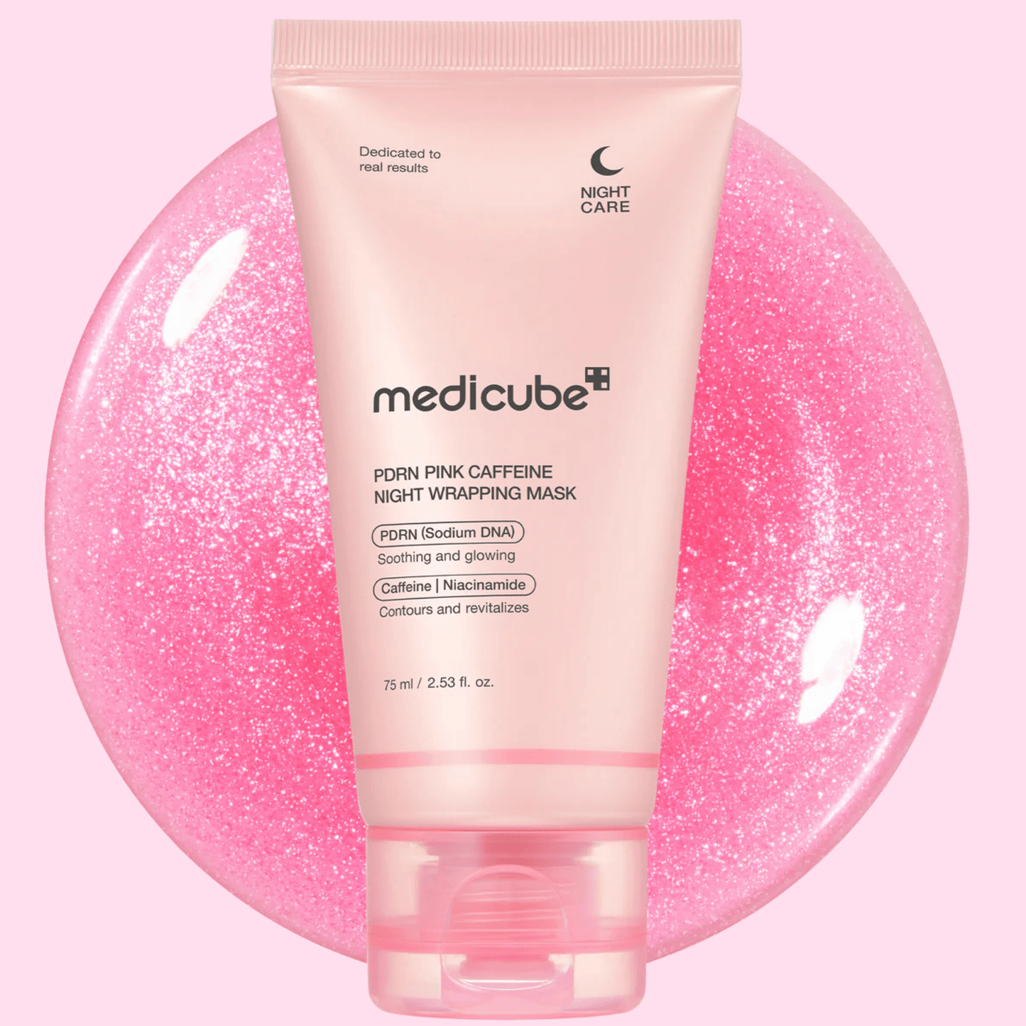 Medicube PDRN Pink Caffeine Overnight Wrapping Mask - OVERRATED