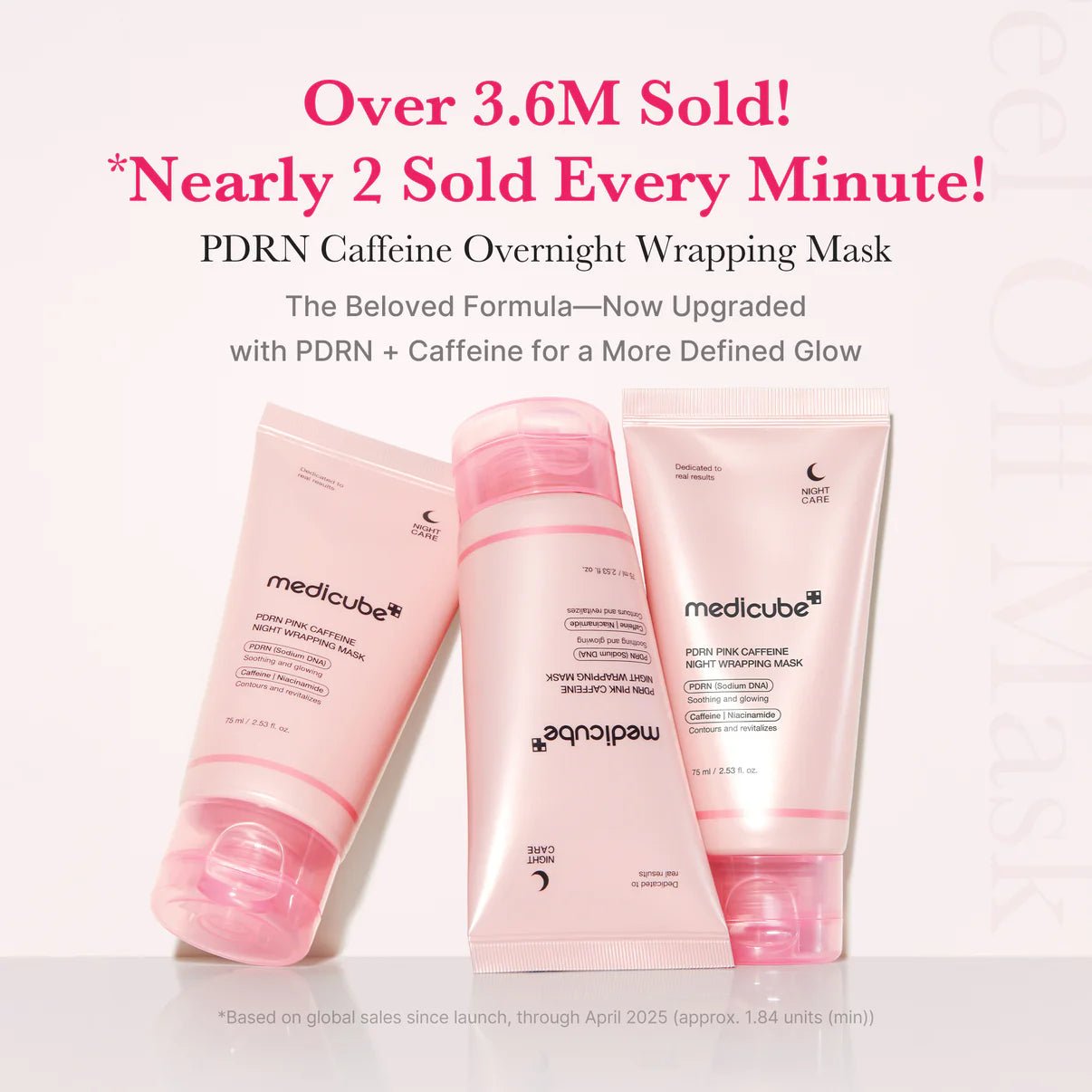 Medicube PDRN Pink Caffeine Overnight Wrapping Mask - OVERRATED
