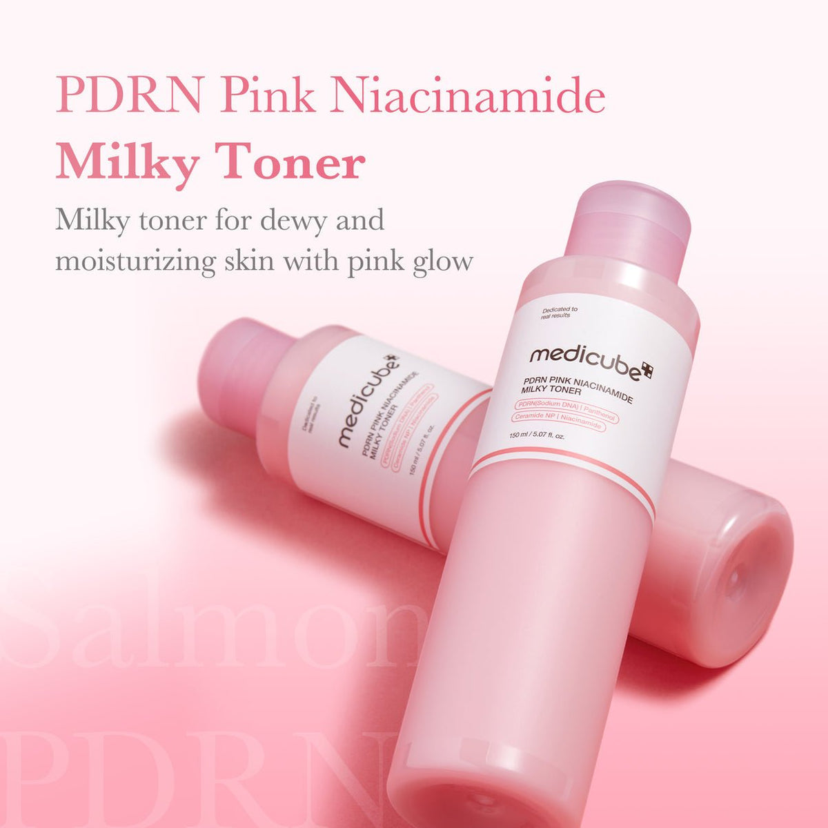 Medicube PDRN Pink Niacinamide Milky Toner - OVERRATED