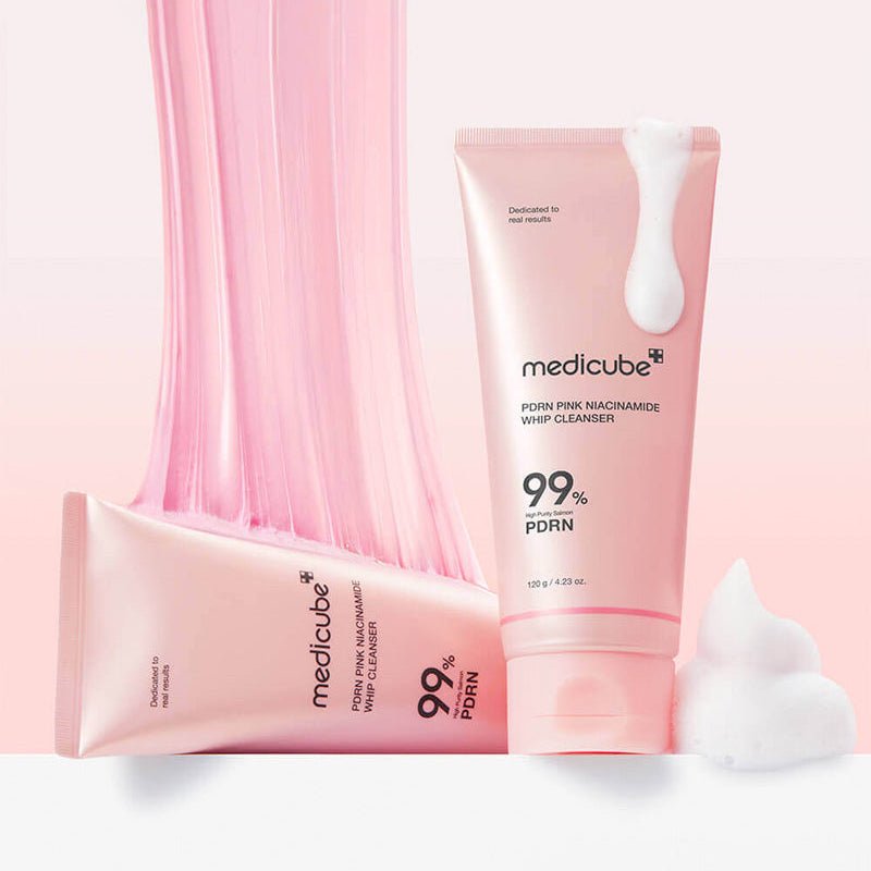 medicube PDRN Pink Niacinamide Whip Cleanser - OVERRATED
