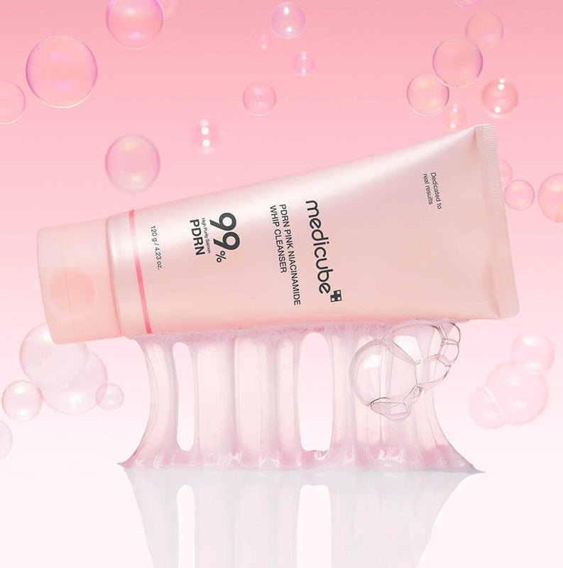 medicube PDRN Pink Niacinamide Whip Cleanser - OVERRATED