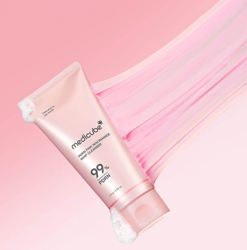 medicube PDRN Pink Niacinamide Whip Cleanser - OVERRATED