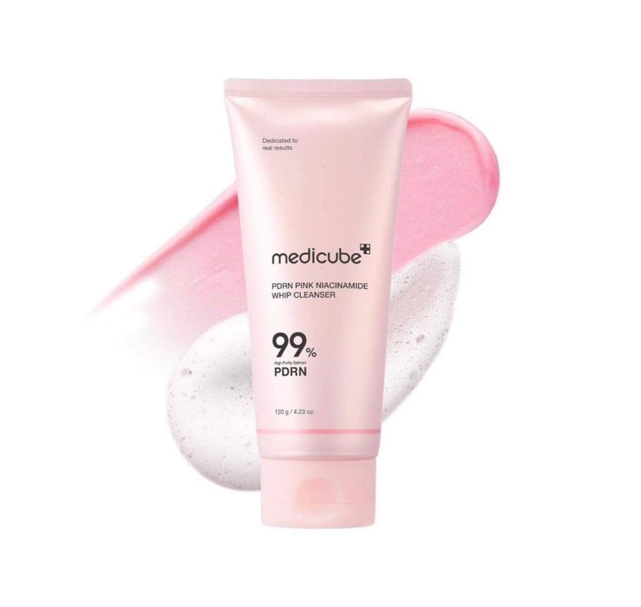 medicube PDRN Pink Niacinamide Whip Cleanser - OVERRATED
