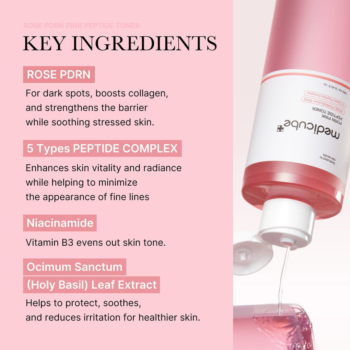 Medicube PDRN Pink Peptide Toner - OVERRATED