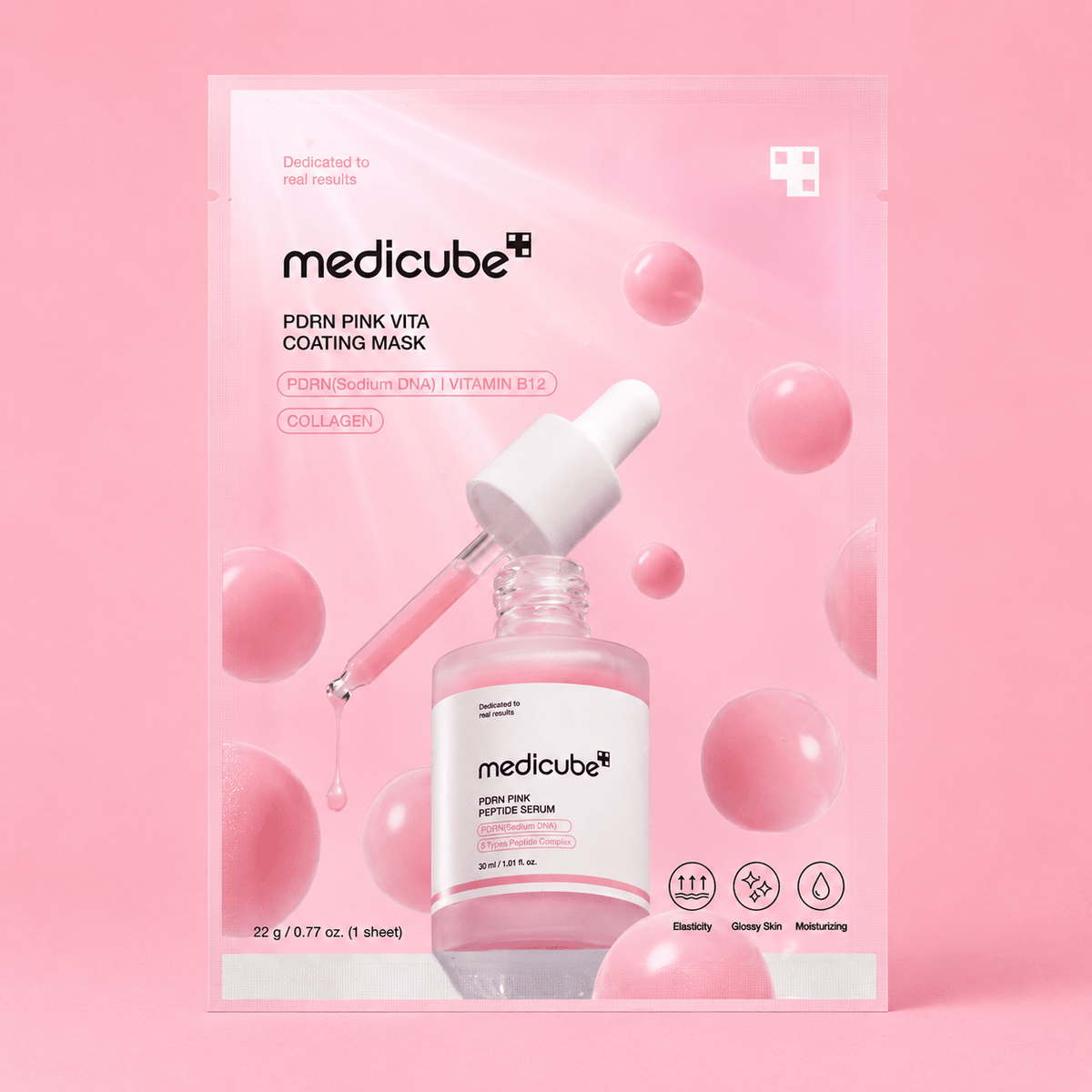 Medicube PDRN Pink Vita Coating Mask - OVERRATED