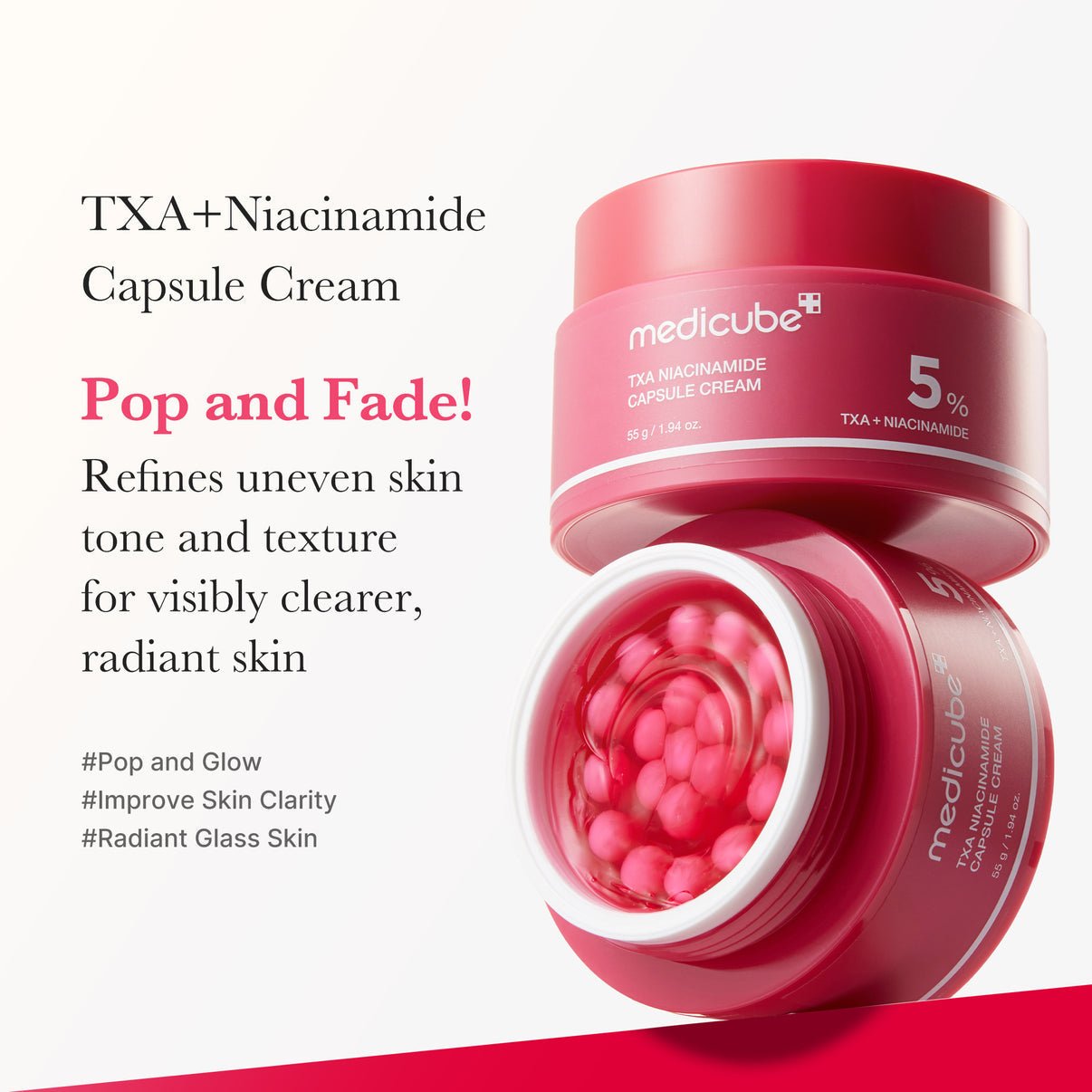 Medicube TXA Niacinamide Capsule Cream - OVERRATED