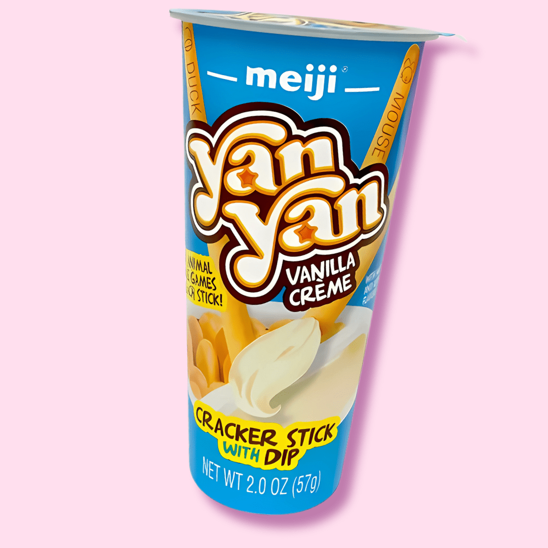 Meiji Yanyan Vanilla Creme Cracker Stick Cup - OVERRATED