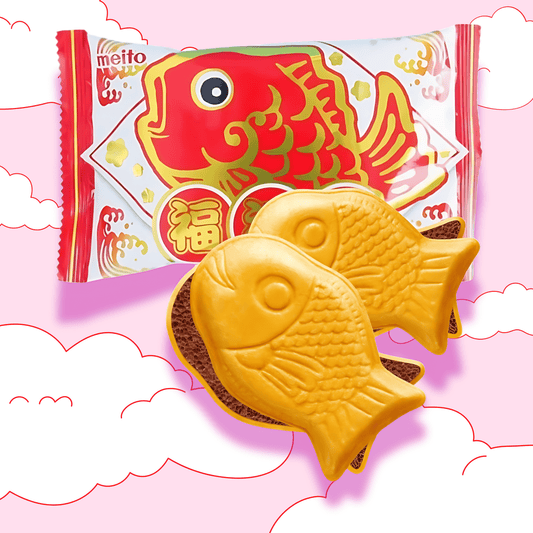 Meito Puko Puku Taiyaki Fish Aerated Chocolate - OVERRATED