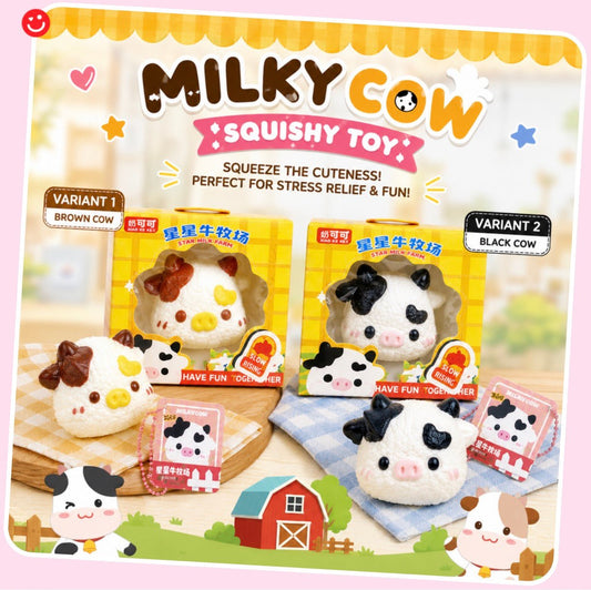 Milky Cow Squishy Toy - OVERRATED