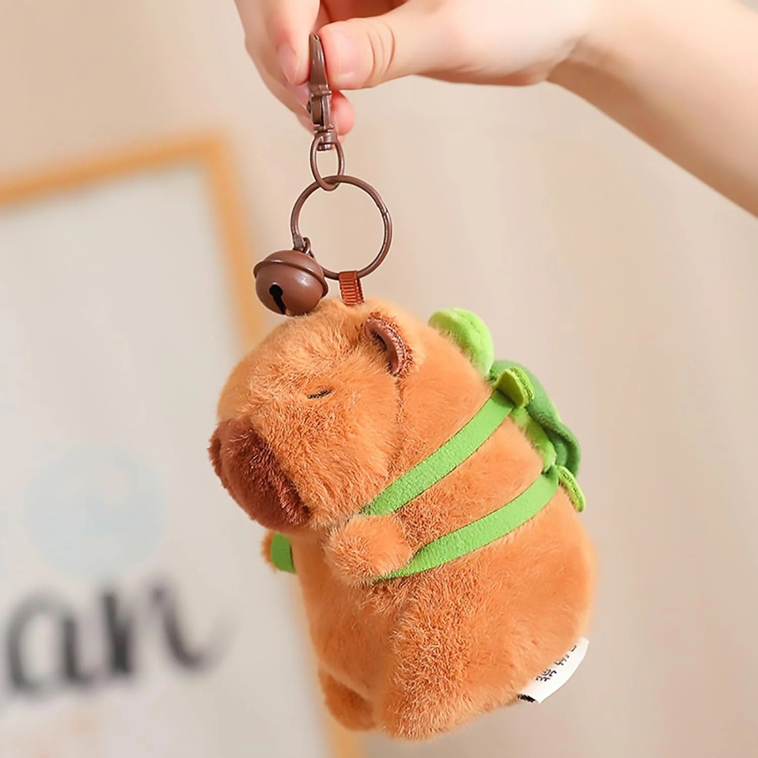 Mini Capybara Keychain - OVERRATED