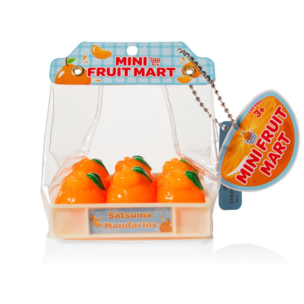 Kawaii squishy toy mini fruit taba sensory toy collection display - Overrated Korean Beauty & More