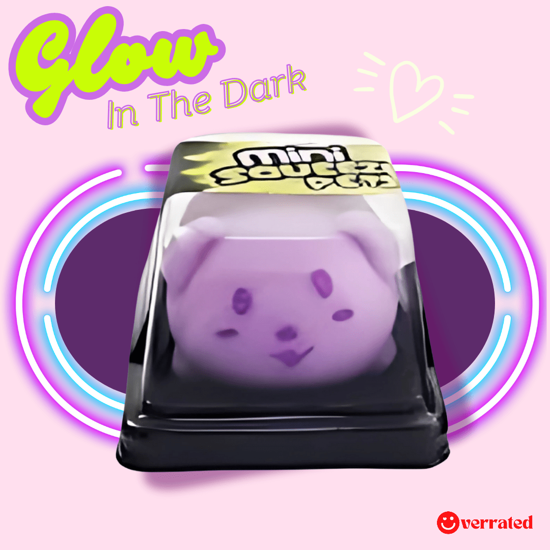 Mini Glow In The Dark Squeeze Pet Sensory Toy - OVERRATED
