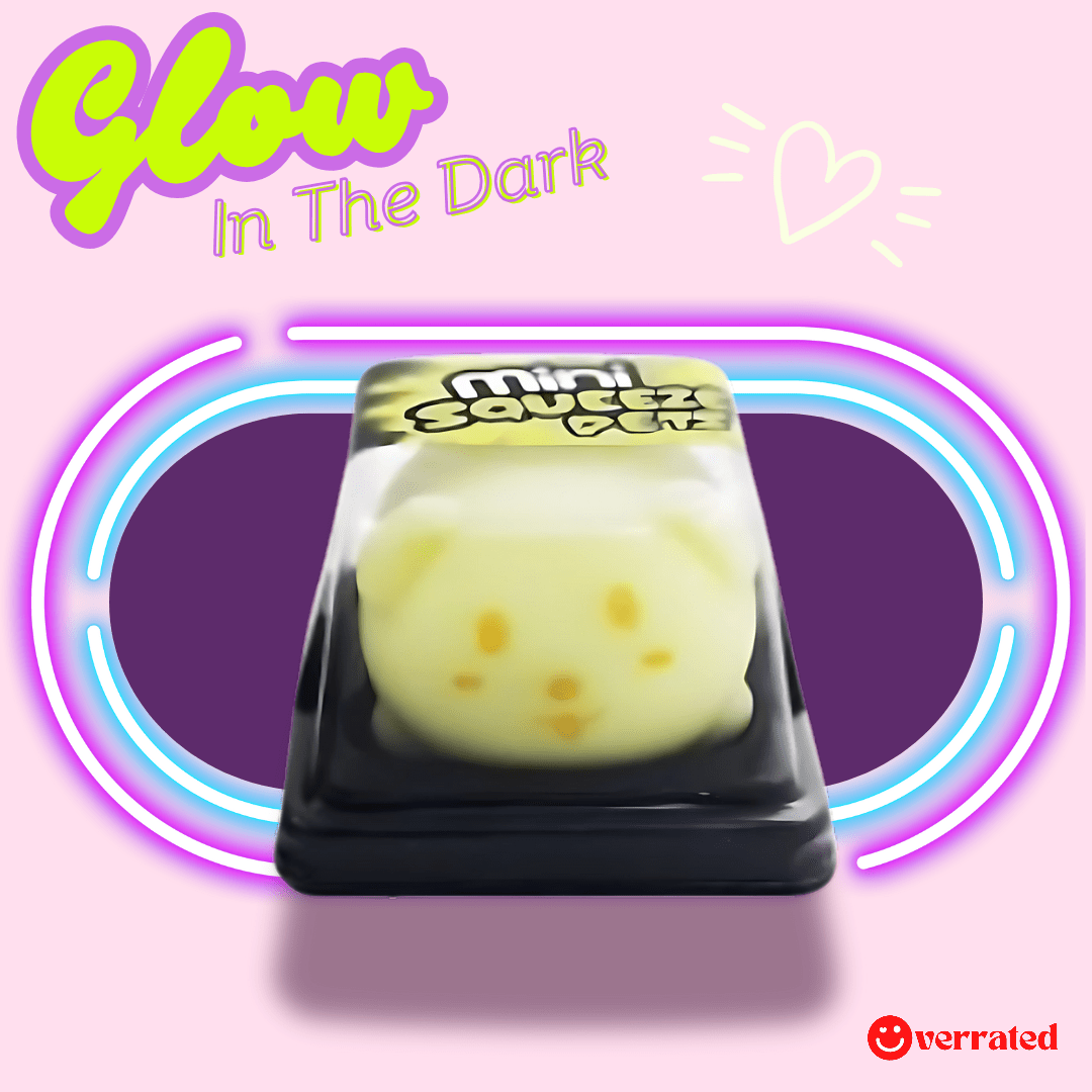 Mini Glow In The Dark Squeeze Pet Sensory Toy - OVERRATED