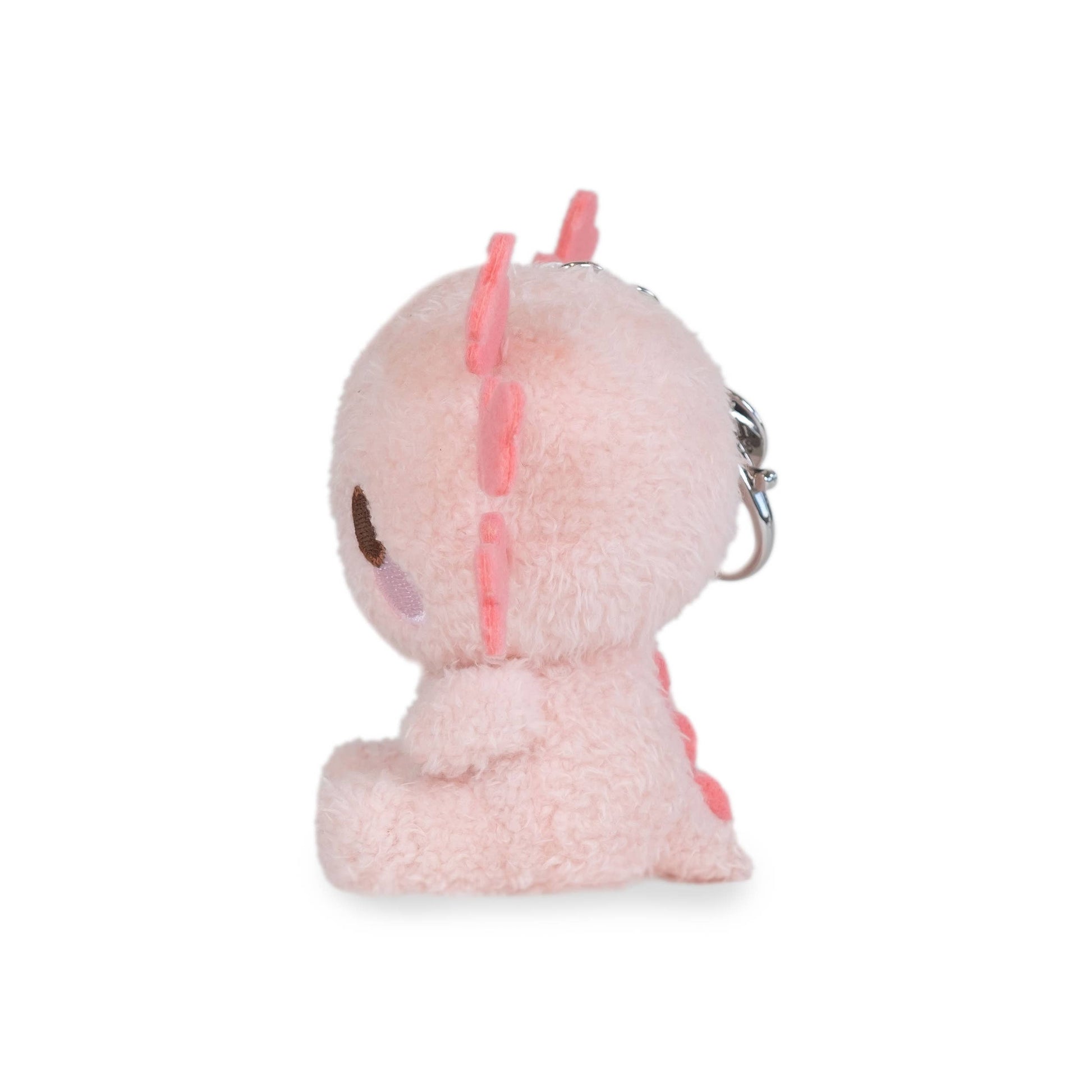 Mini Kawaii Lottie Keychain Pink Axolotl Plush Clip - OVERRATED