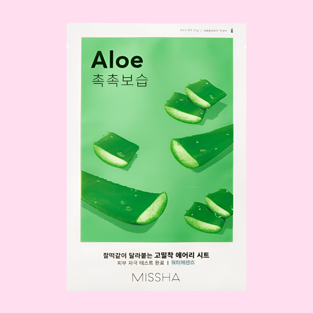 MISSHA Airy Fit Sheet Mask Aloe - OVERRATED