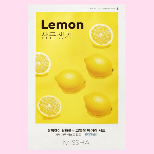 MISSHA Airy Fit Sheet Mask Lemon - OVERRATED