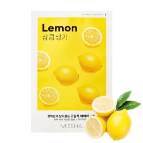 MISSHA Airy Fit Sheet Mask Lemon - OVERRATED