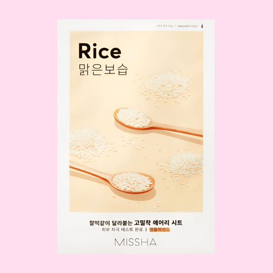 MISSHA Airy Fit Sheet Mask Rice - OVERRATED