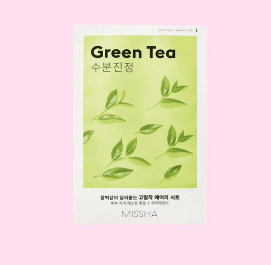 MISSHA Green Tea Single Sheet Mask - OVERRATED