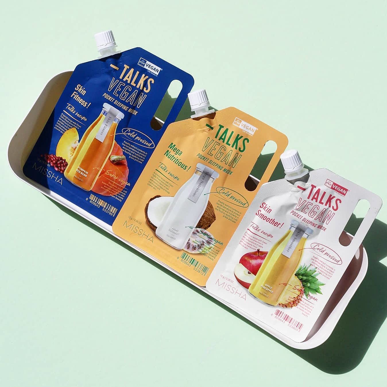 MISSHA Talks Vegan Squeeze Pocket Sleeping Mask 10g - OVERRATED