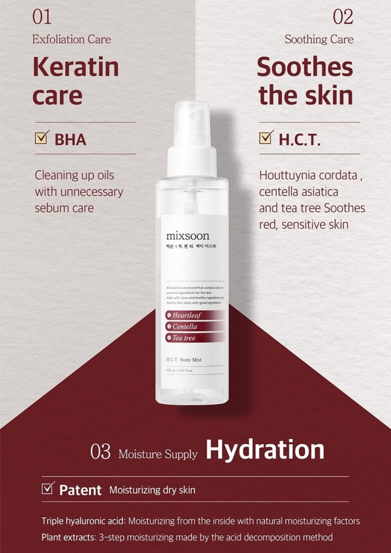 Mixsoon H.C.T. Body Mist - OVERRATED