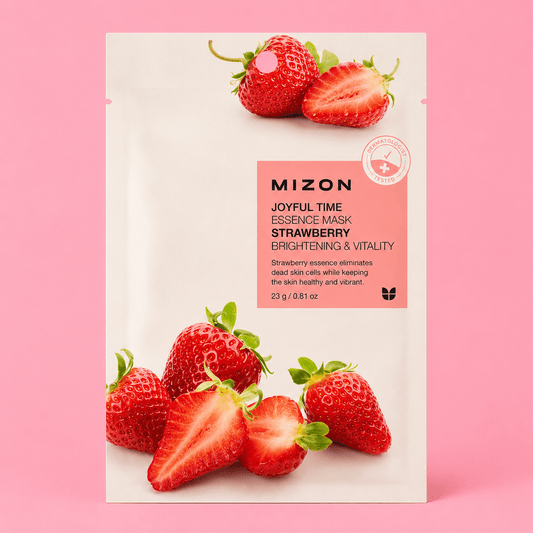 Mizon Joyful Time Essence Mask Strawberry Brightening & Vitality - OVERRATED