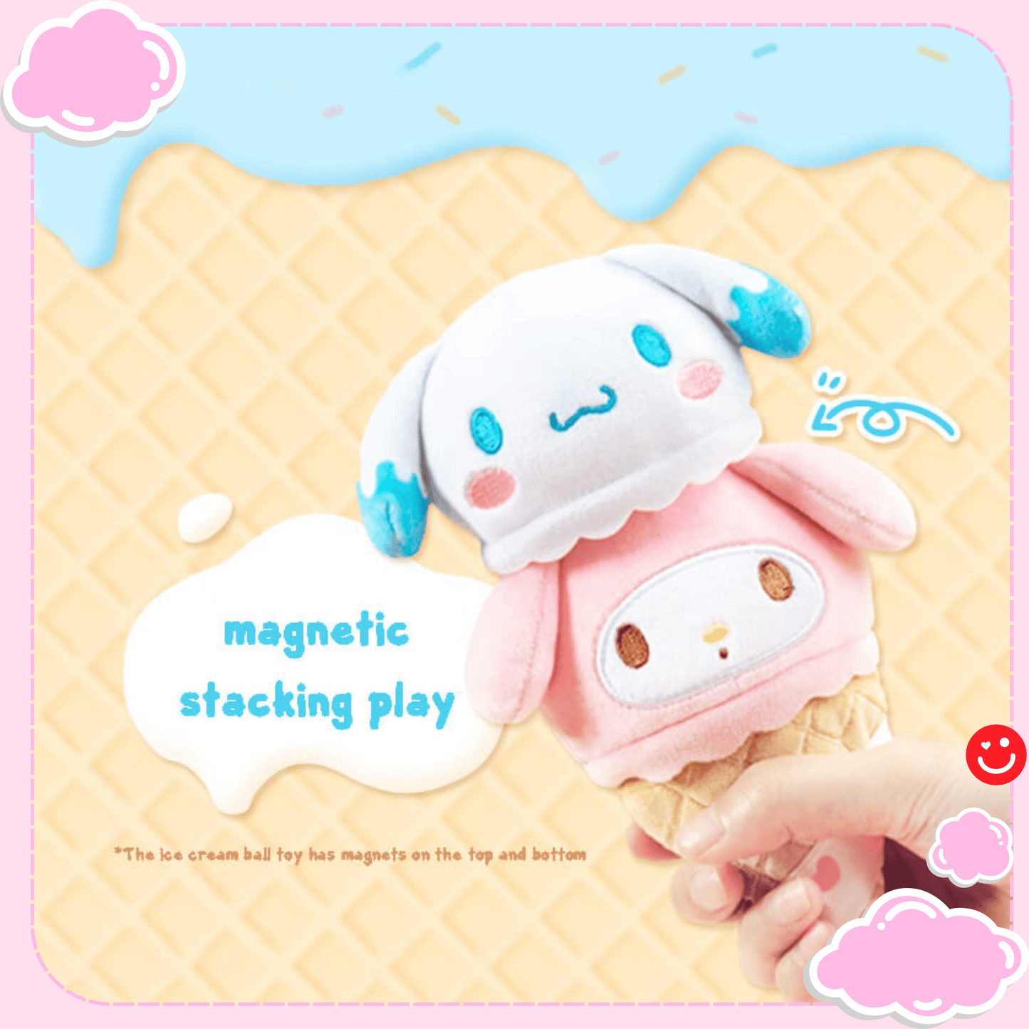 Moetch Sanrio Ice Cream Plush Squishy Blind Box - OVERRATED