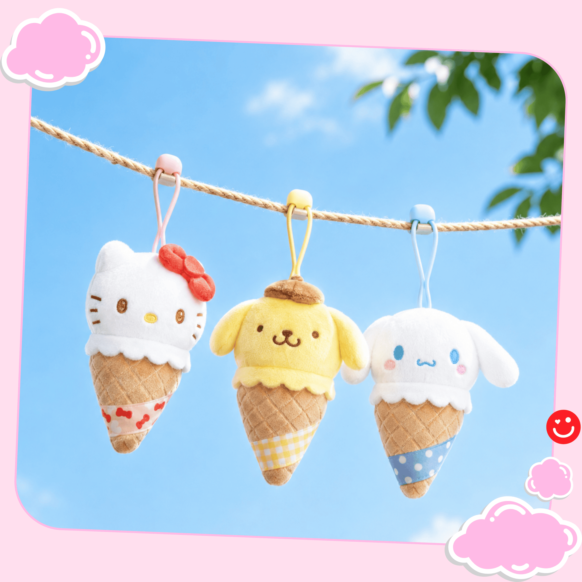 Moetch Sanrio Ice Cream Plush Squishy Blind Box - OVERRATED