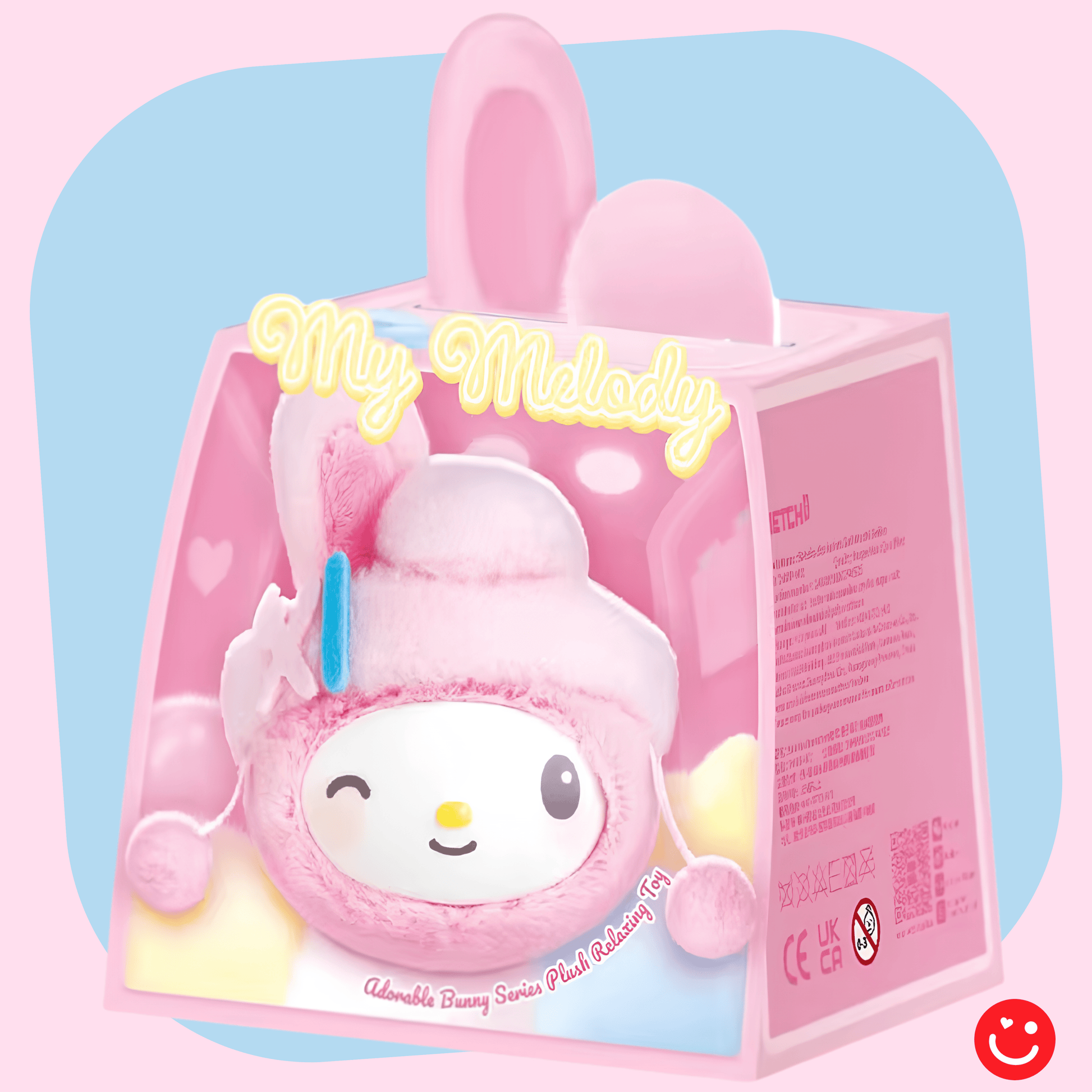 Moetch Sanrio My Melody Adorable Bunny Vinyl Plush Series Blind Box - OVERRATED