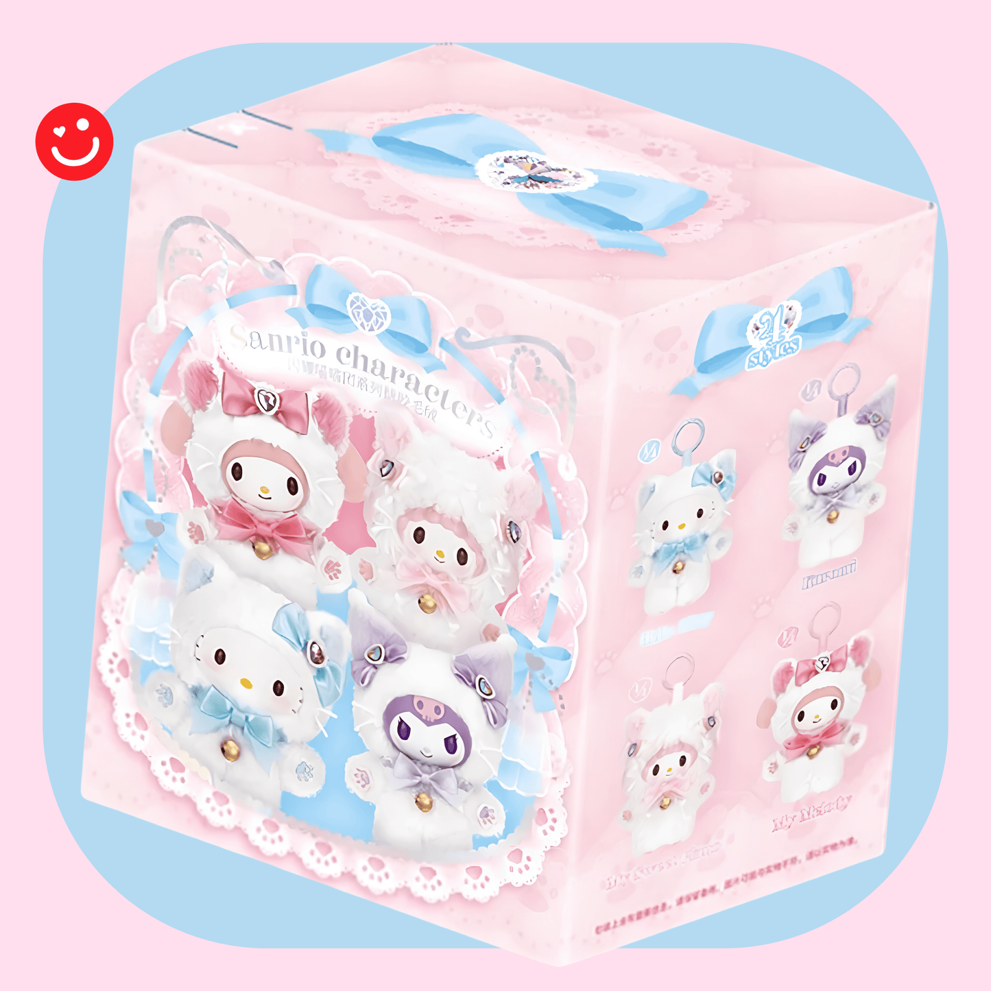 Moetch x Sanrio Shining Meow Group Series Plush Pendant Blind Box - OVERRATED
