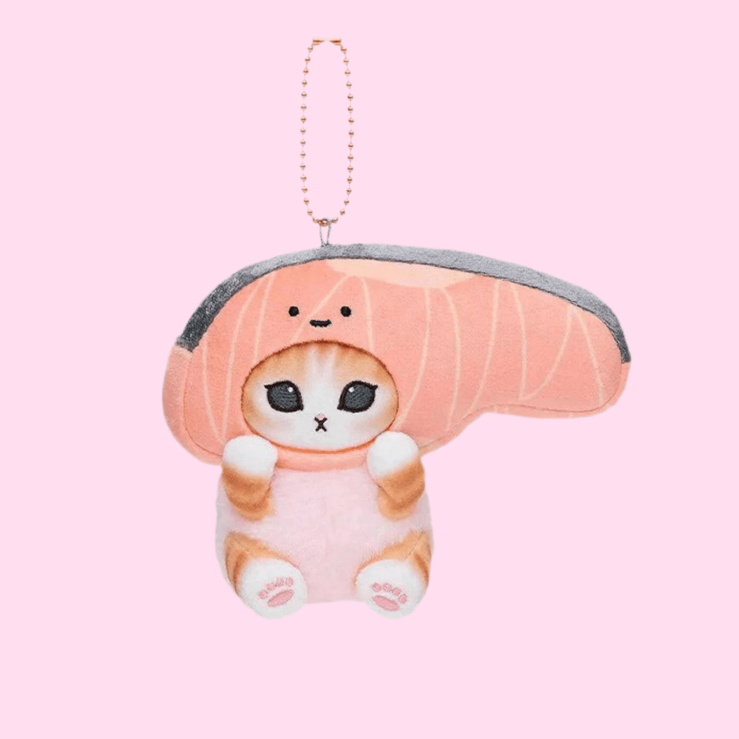 Mofusand X Sanrio Japan Edition Kirimichan Keychain Plushie - OVERRATED