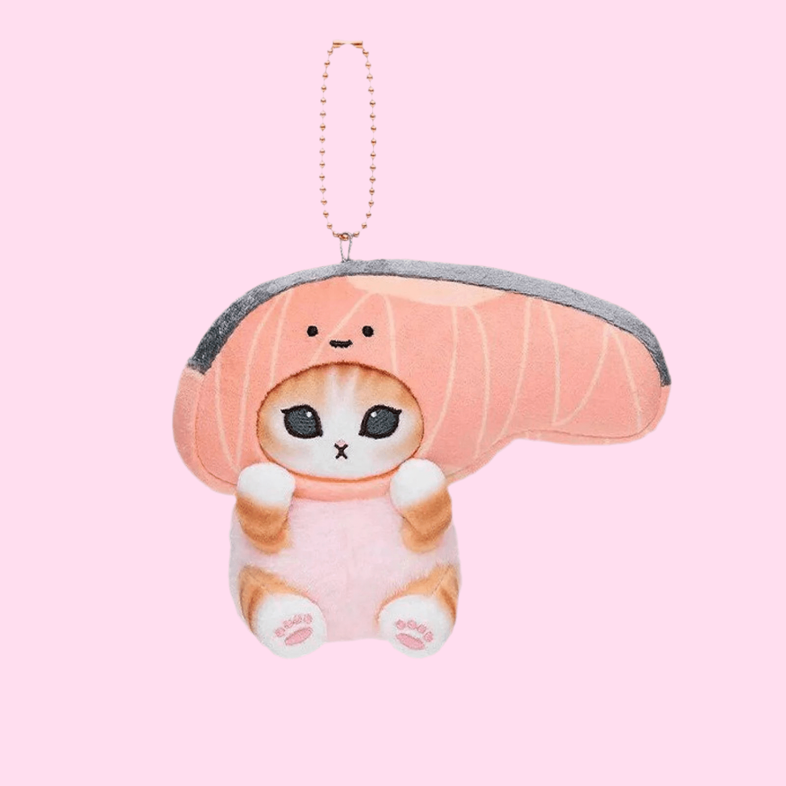 Mofusand X Sanrio Japan Edition Kirimichan Keychain Plushie - OVERRATED