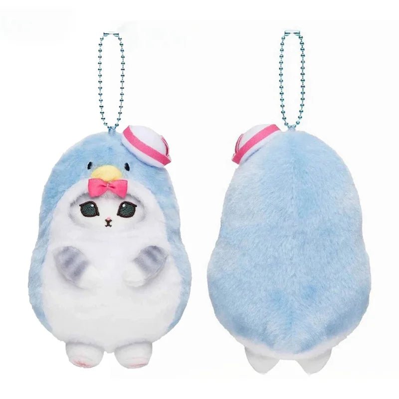 Mofusand X Sanrio Japan Edition Tuxedo Sam Keychain Plushie - OVERRATED