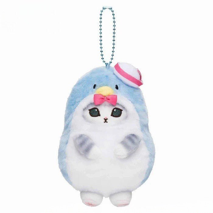 Mofusand X Sanrio Japan Edition Tuxedo Sam Keychain Plushie - OVERRATED