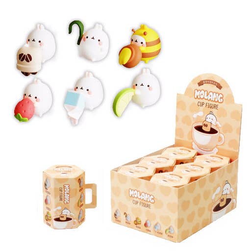 Molang Cup Figure Mystery Random Box - OVERRATED