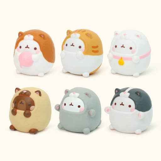 Molang Meow Meow Ver.2 – Random Blind Box Figure - OVERRATED