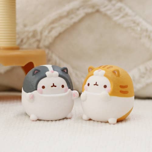 Molang Meow Meow Ver.2 – Random Blind Box Figure - OVERRATED