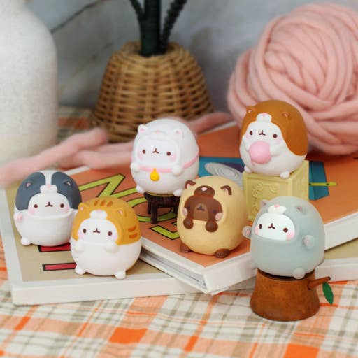 Molang Meow Meow Ver.2 – Random Blind Box Figure - OVERRATED