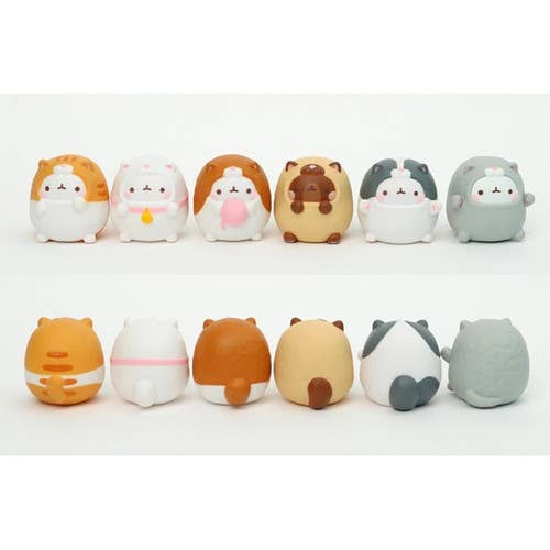 Molang Meow Meow Ver.2 – Random Blind Box Figure - OVERRATED