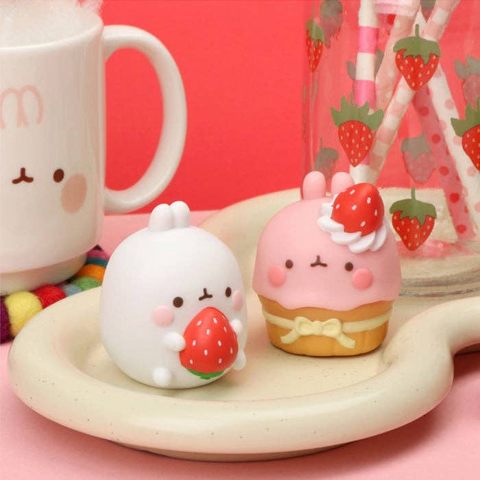 Molang Strawberry Party Blind Box Figure Series - OVERRATED