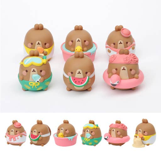 Molang’s Summer Vacation Ver.2 – Random Blind Box Figure - OVERRATED